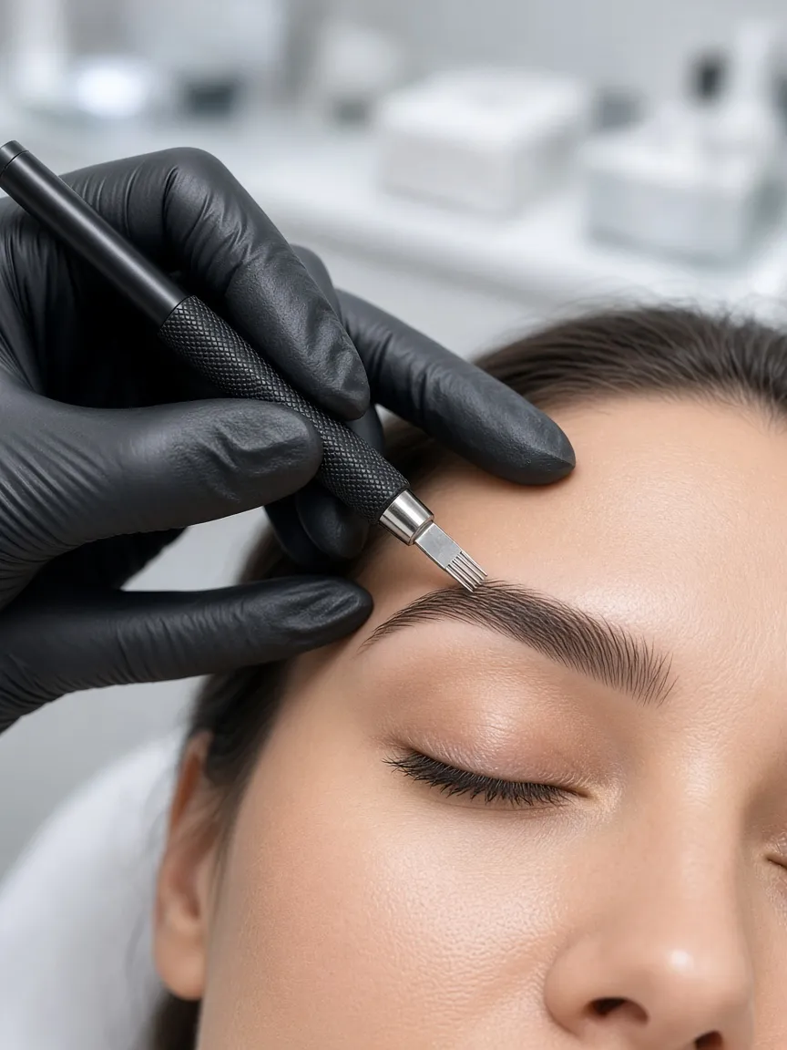 Procedimiento de microblading para cejas naturales
